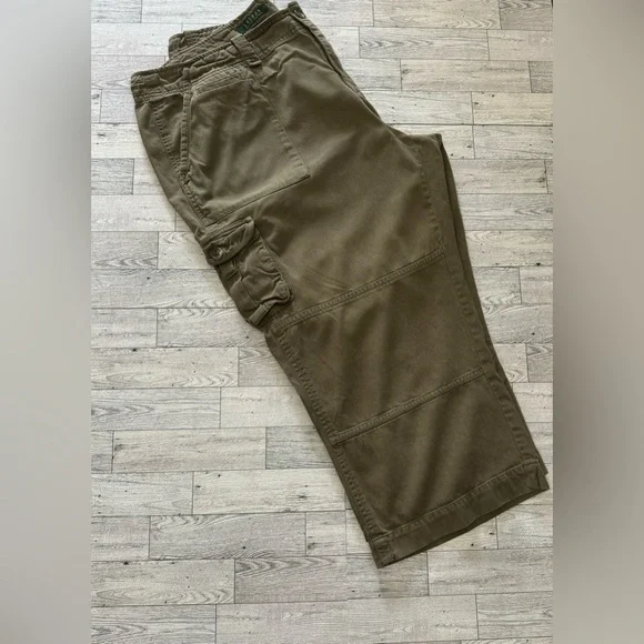 Ralph Lauren women’s cargo capri pants, lateral pockets, excellent conditions - Picture 4 of 6